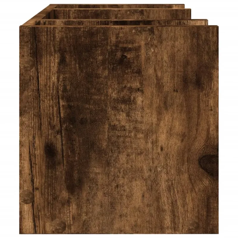 Rašomojo stalo lentyna, dūminio ąžuolo, 44,5x24x25cm, mediena