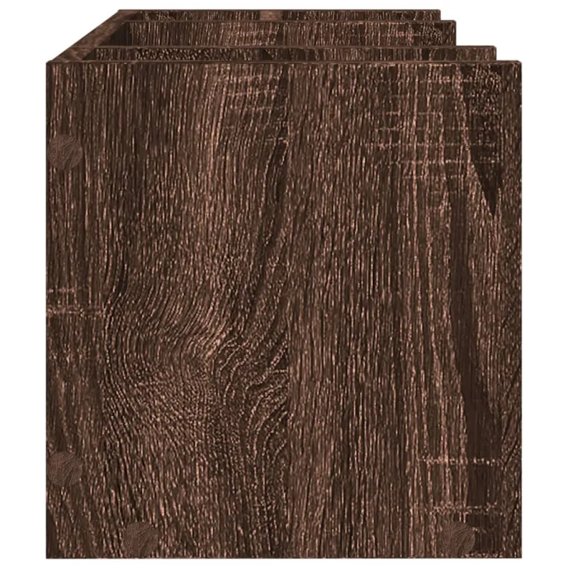 Rašomojo stalo lentyna, ruda ąžuolo, 44,5x24x25cm, mediena