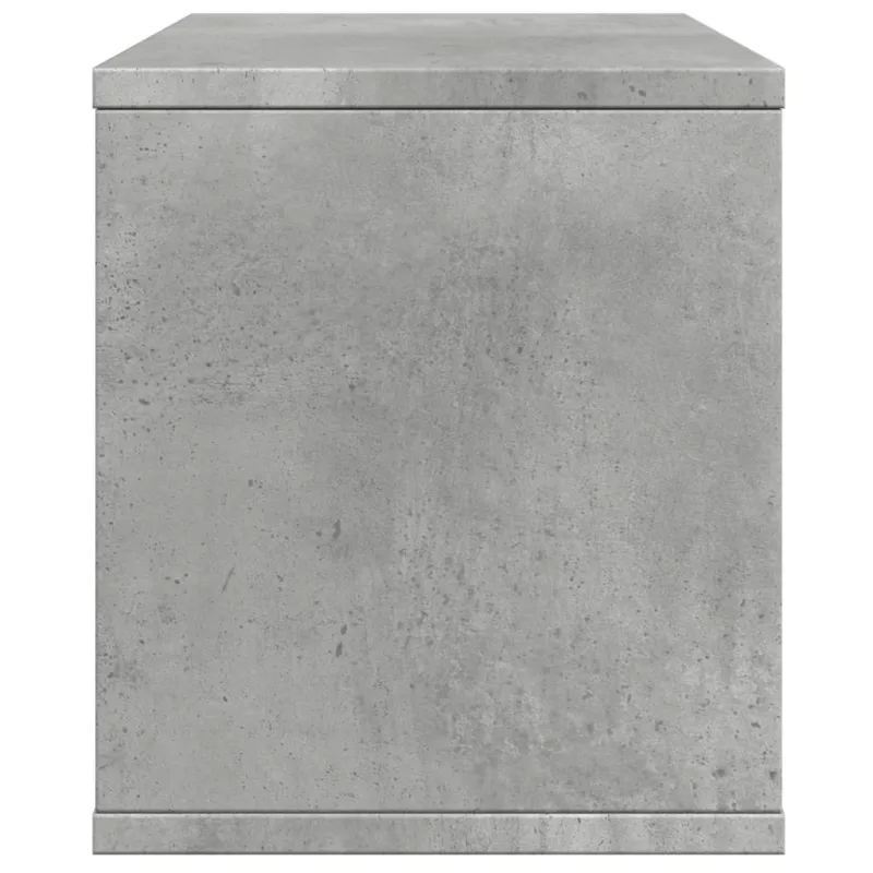 Rašomojo stalo lentyna, betono, 36x26x29,5cm, apdirbta mediena