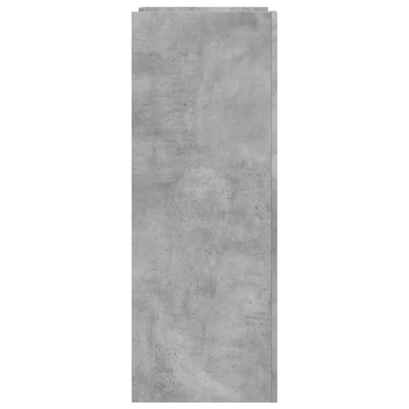 Spintelė batams, betono pilka, 52x37,5x100cm, apdirbta mediena