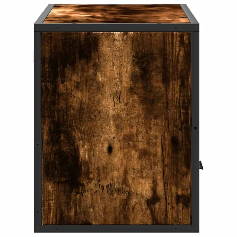 Televizoriaus spintelė, dūminė, 80x31x39,5cm, mediena/metalas