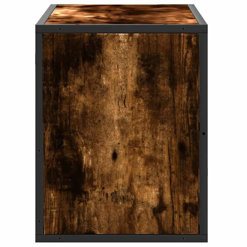 Televizoriaus spintelė, dūminė, 80x31x39,5cm, mediena/metalas