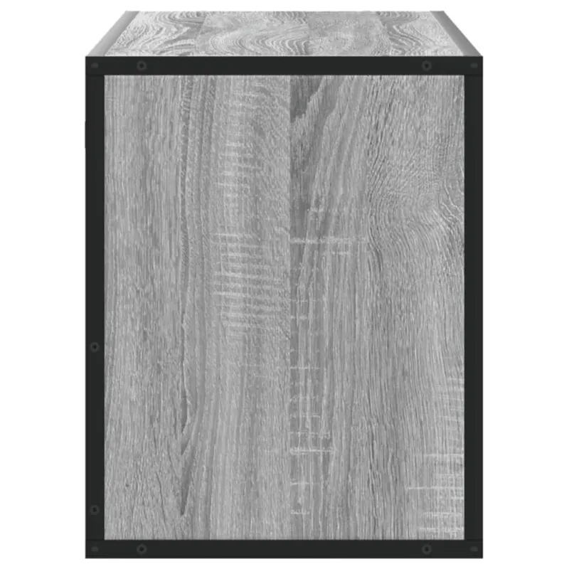 Televizoriaus spintelė, pilka, 100x31x39,5cm, mediena/metalas