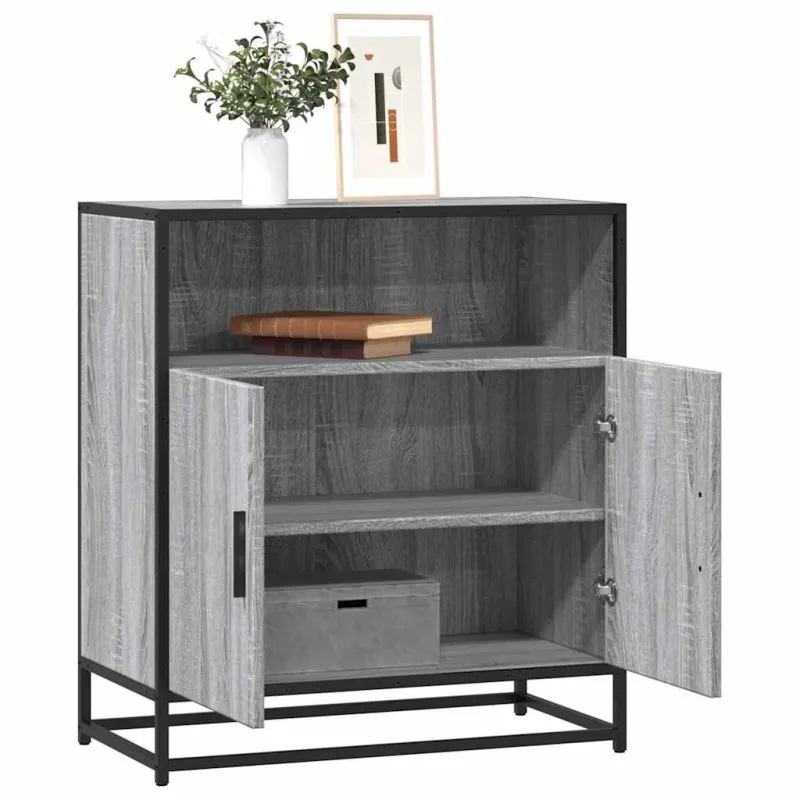 indauja Pilka Sonoma 68x35x76 cm Inžinierinė mediena