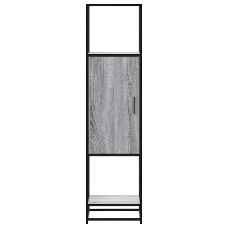 Highboard Gray Sonoma inžinerinis medis ir metalas