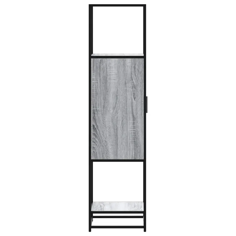 Highboard Gray Sonoma inžinerinis medis ir metalas