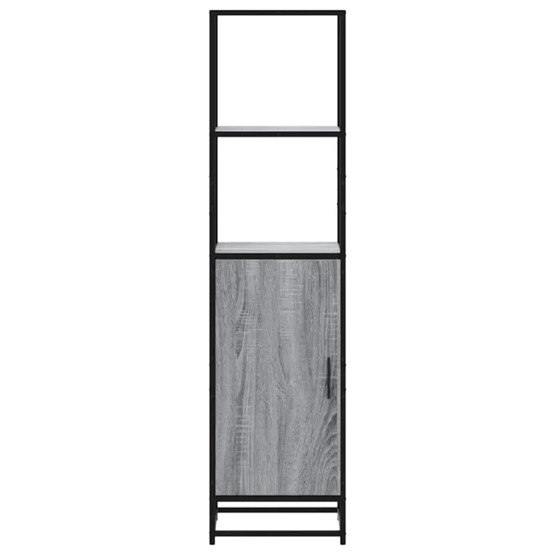 Highboard Gray Sonoma inžinerinis medis ir metalas