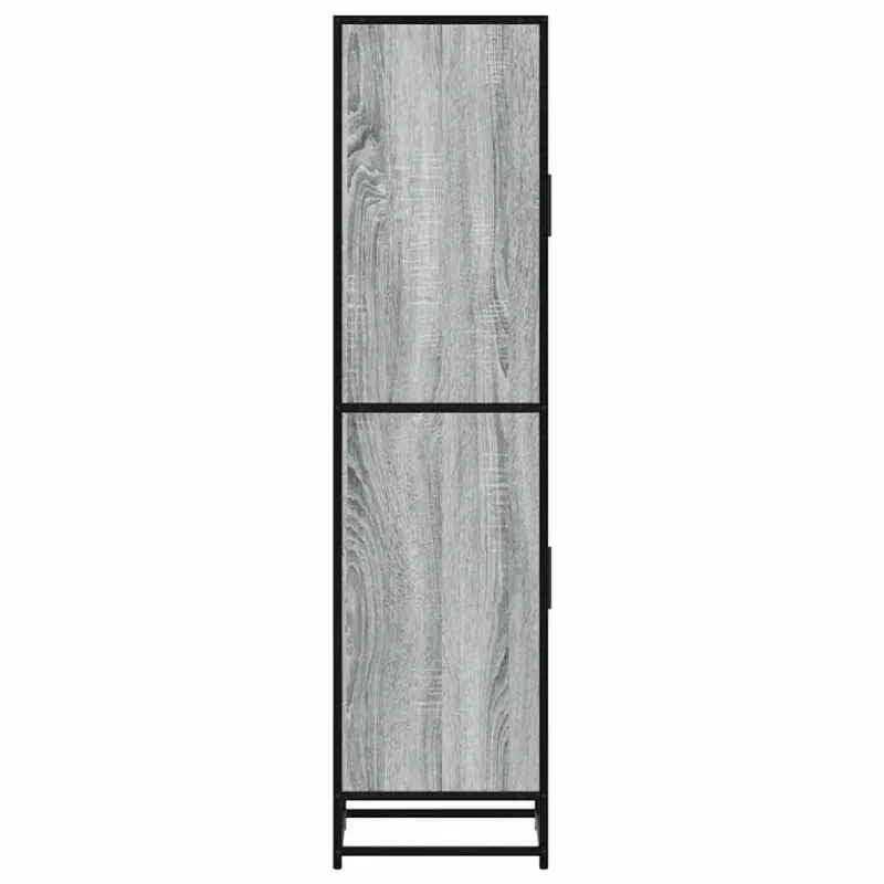 Highboard Gray Sonoma inžinerinis medis ir metalas