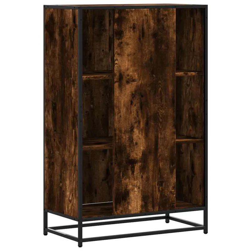 Highboard Rūkytas ąžuolas 68x35x106,5 cm Mediena ir metalas