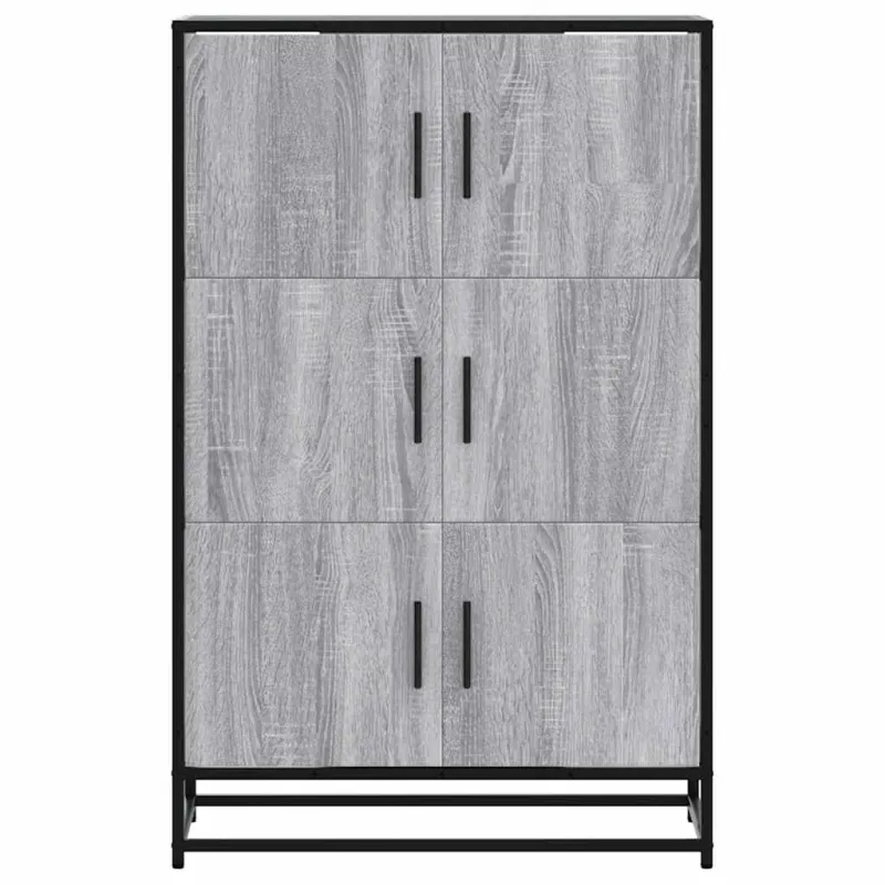 Highboard Pilka Sonoma Inžinerinė mediena ir metalas