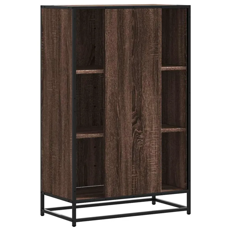 Highboard Rudas ąžuolas 68x35x106,5 cm Mediena ir metalas