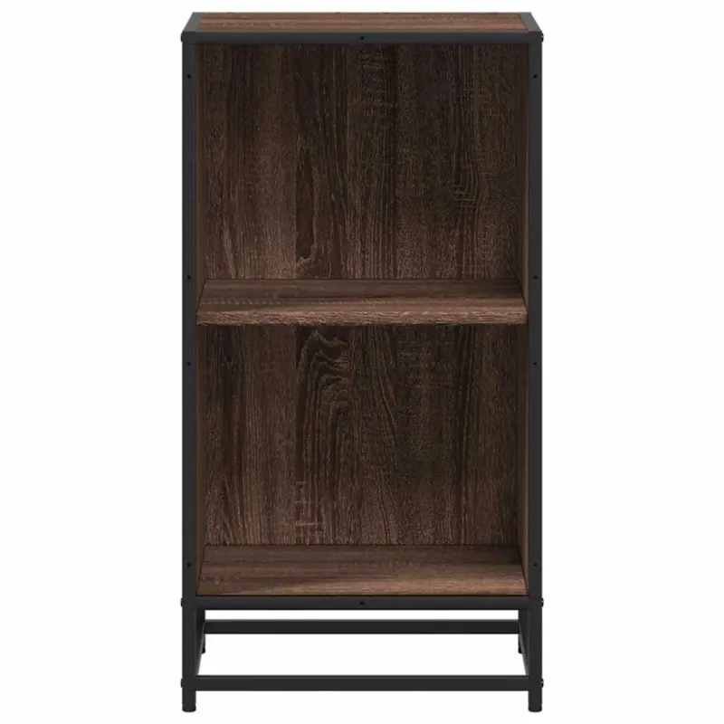 knygų spintelė Rudas ąžuolas 40x35x76 cm Inžinerinė mediena