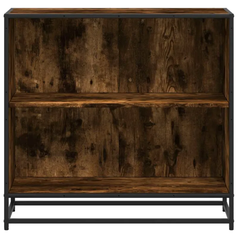 knygų spintelė rūkytas ąžuolas 80,5x35x76 cm inžinerinė mediena