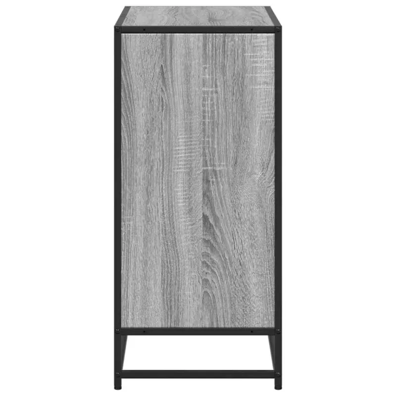 knygų spintelė pilka Sonoma 80,5x35x76 cm inžinierinė mediena