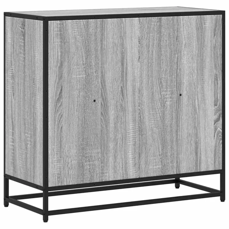 knygų spintelė pilka Sonoma 80,5x35x76 cm inžinierinė mediena