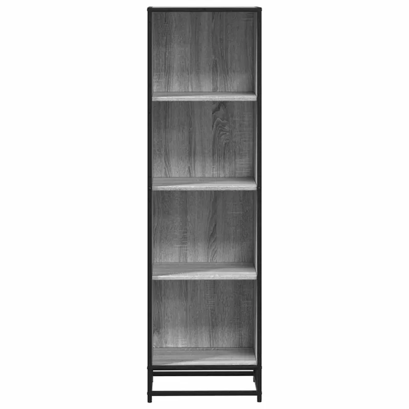 knygų spintelė Pilka Sonoma 40x35x139 cm Engineered Wood