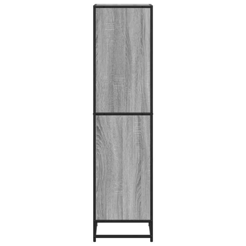 knygų spintelė Pilka Sonoma 40x35x139 cm Engineered Wood