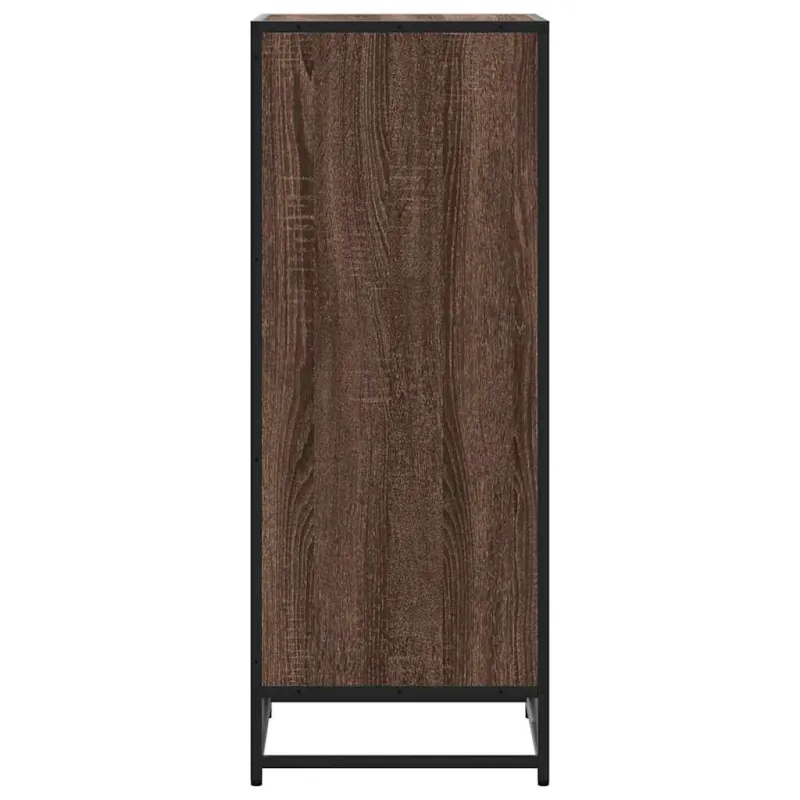 Batų lentyna Rudas ąžuolas 48x38x97,5 cm Inžinerinė mediena