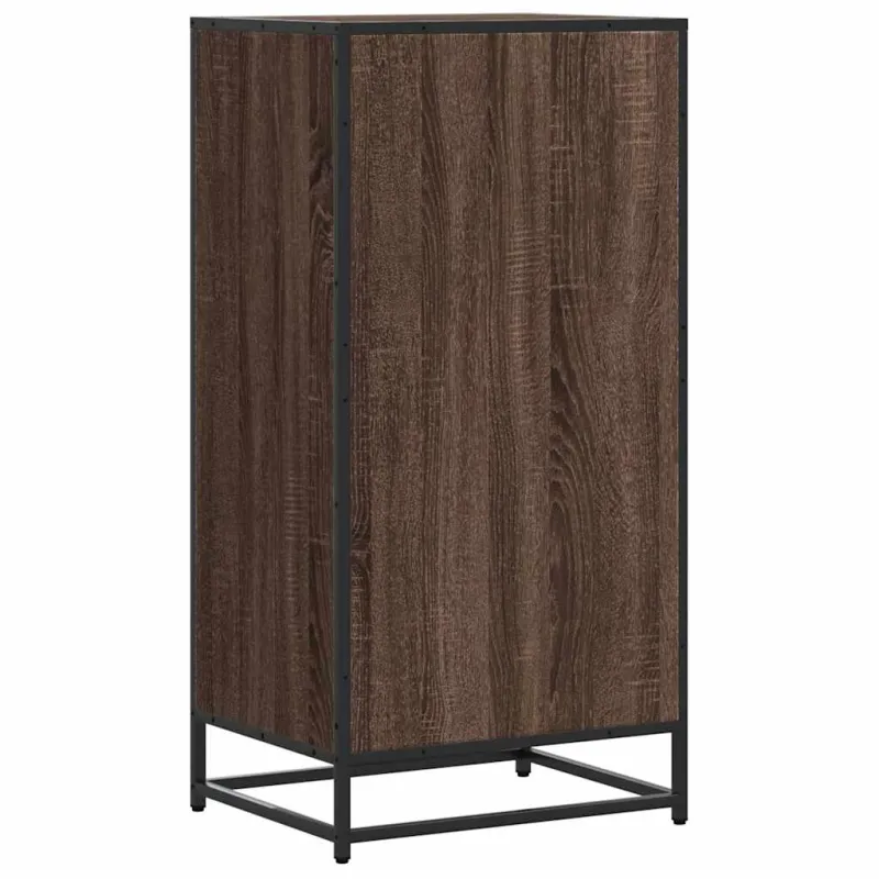 Batų lentyna Rudas ąžuolas 48x38x97,5 cm Inžinerinė mediena