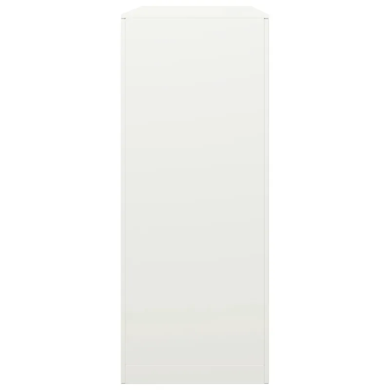 Stovas malkoms, baltos spalvos, 100x40x100cm, plienas