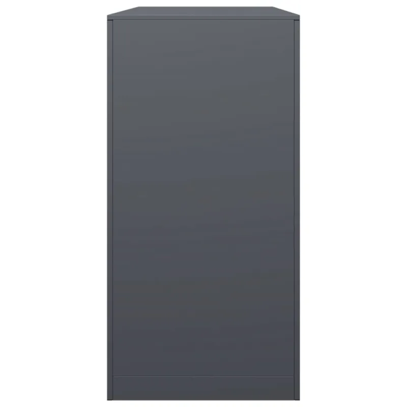 Stovas malkoms, antracito spalvos, 100x40x80cm, plienas