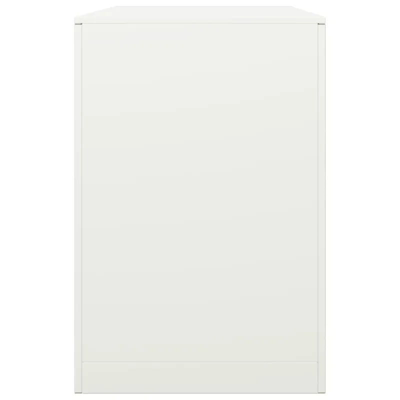 Stovas malkoms, baltos spalvos, 100x40x60cm, plienas