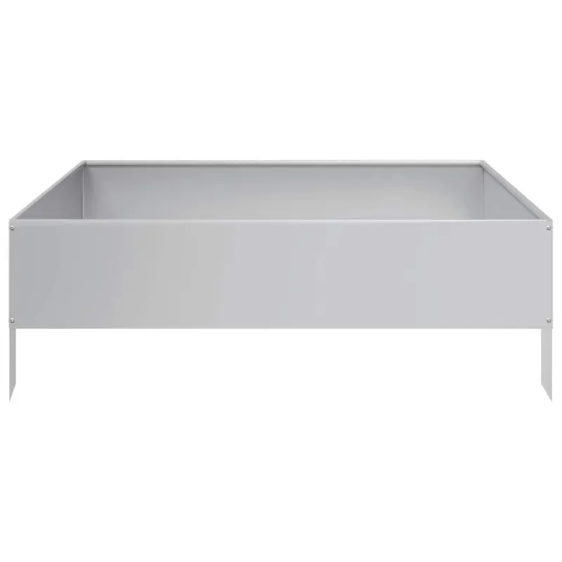 Aukštas sodo lovelis, 100x100x33,5cm, galvanizuotas plienas