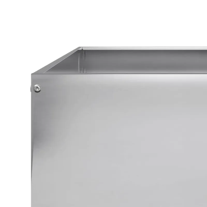 Aukštas sodo lovelis, 100x100x33,5cm, galvanizuotas plienas