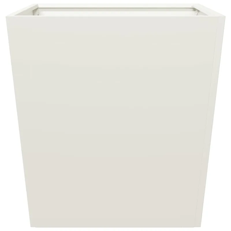 Sodo loveliai, 2vnt., baltos spalvos, 50x50x50cm, plienas