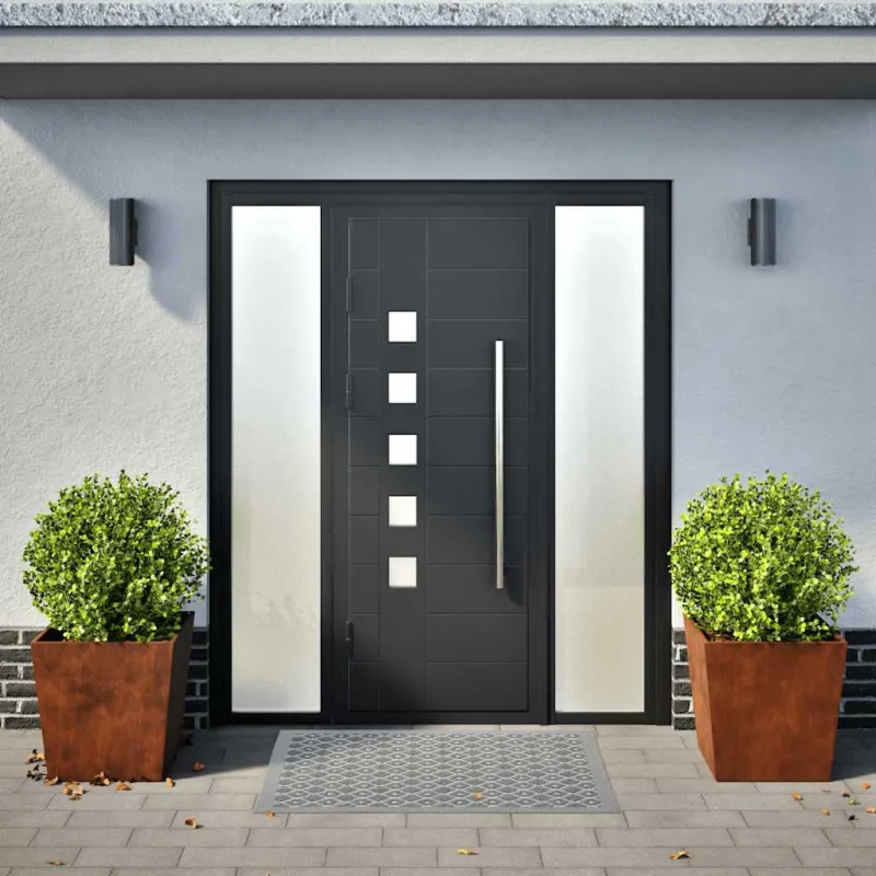 sodo vazonai 2 vnt 50x50x50 cm oro sąlygoms atsparus plienas