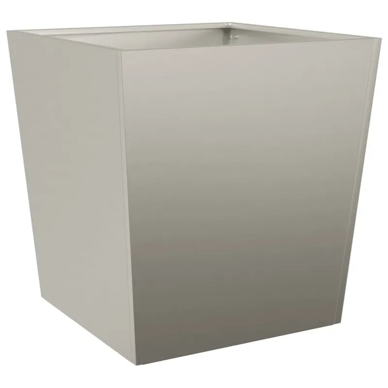 sodo vazonai 2 vnt 50x50x50 cm oro sąlygoms atsparus plienas