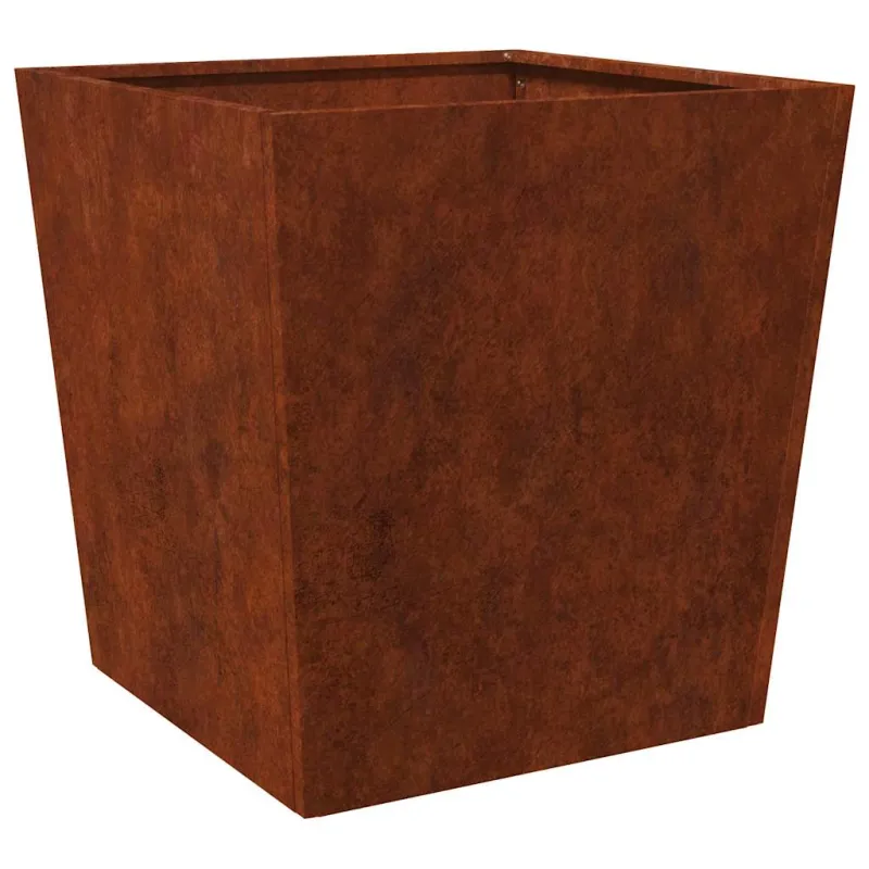 sodo vazonai 2 vnt 50x50x50 cm oro sąlygoms atsparus plienas