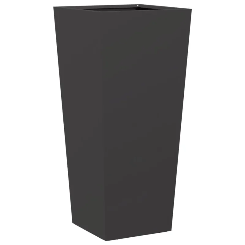 Sodo lovelis, juodos spalvos, 35x35x75cm, plienas