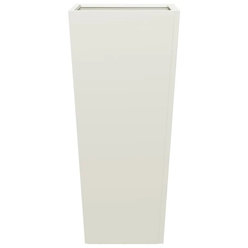 Sodo loveliai, 2vnt., baltos spalvos, 35x35x75cm, plienas