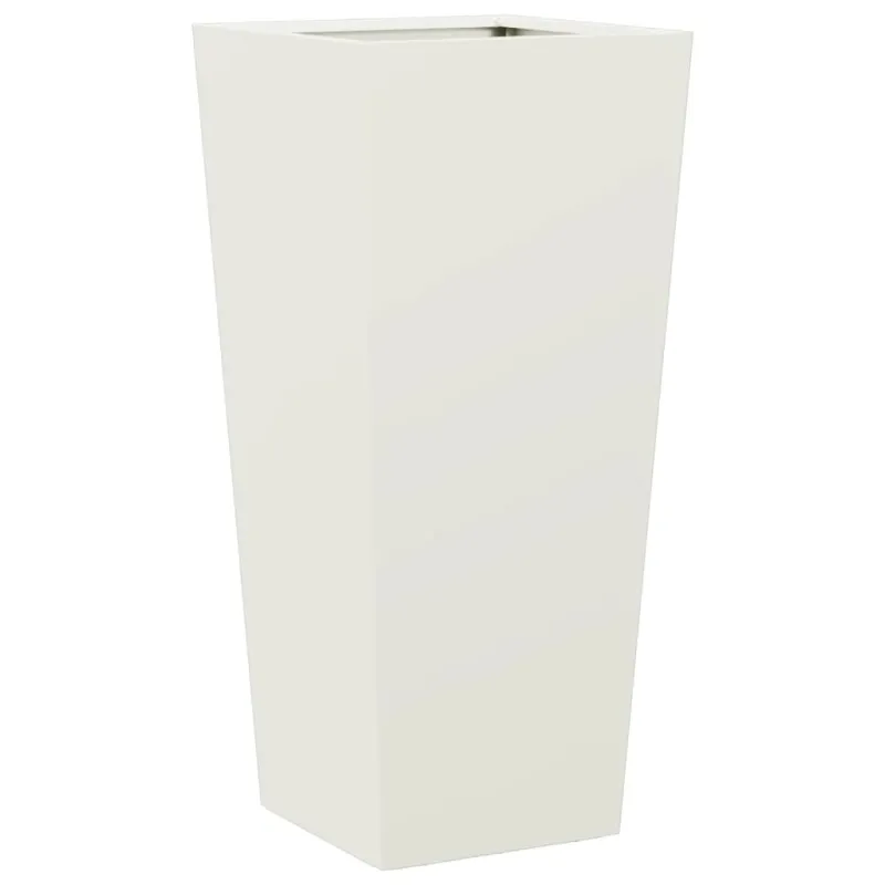 Sodo loveliai, 2vnt., baltos spalvos, 35x35x75cm, plienas