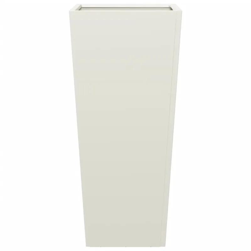 Sodo loveliai, 2vnt., baltos spalvos, 35x35x75cm, plienas