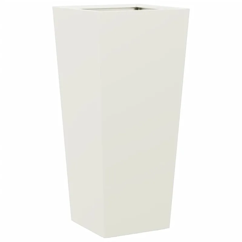 Sodo loveliai, 2vnt., baltos spalvos, 35x35x75cm, plienas