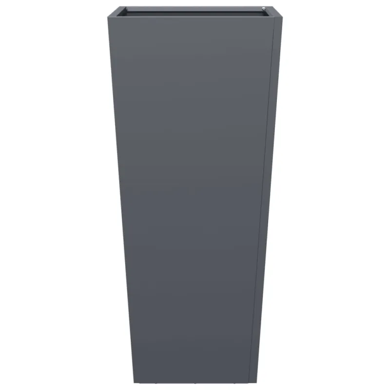 Sodo loveliai, 2vnt., antracito spalvos, 35x35x75cm, plienas