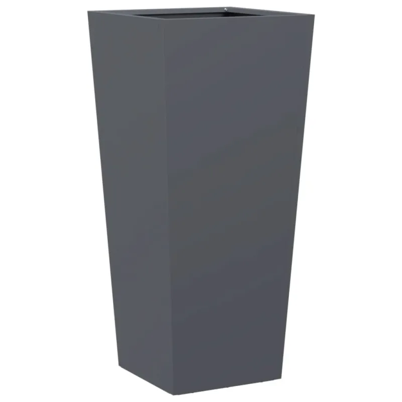 Sodo loveliai, 2vnt., antracito spalvos, 35x35x75cm, plienas