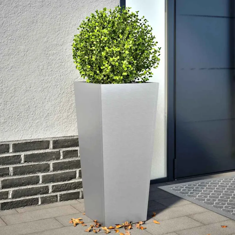 Sodo loveliai, 2vnt., 35x35x75cm, galvanizuotas plienas