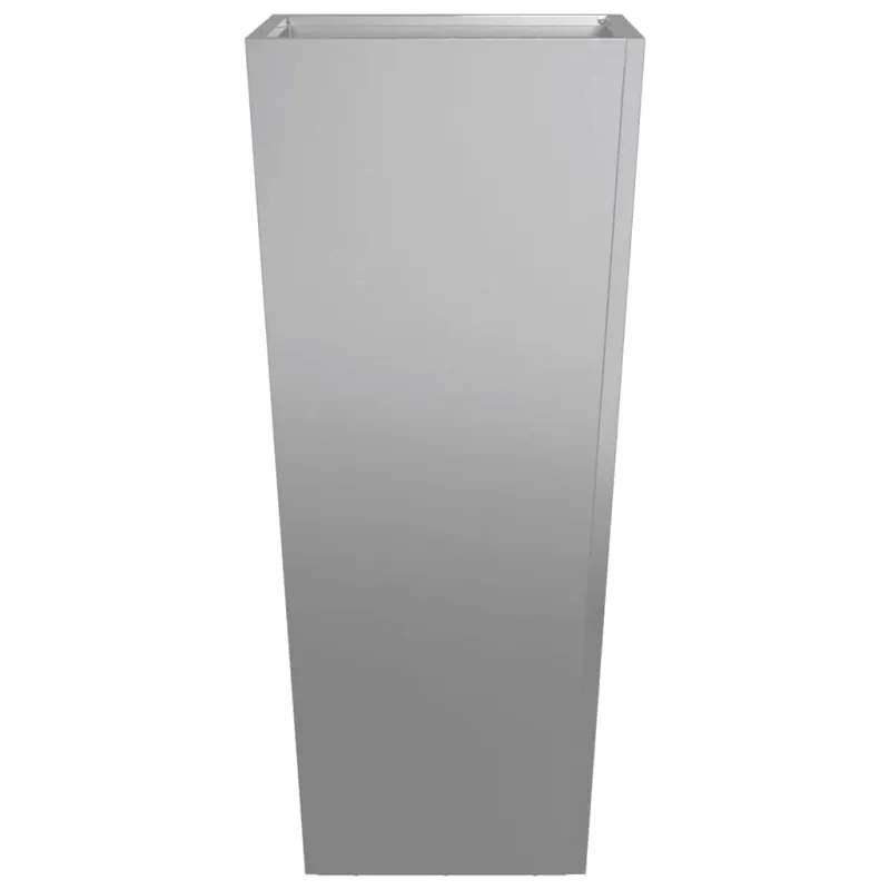Sodo loveliai, 2vnt., 35x35x75cm, galvanizuotas plienas