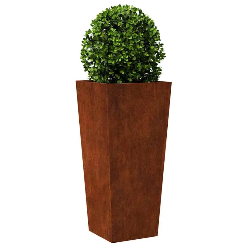 sodo vazonai 2 vnt 35x35x75 cm oro sąlygoms atsparus plienas