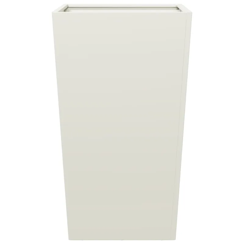 Sodo loveliai, 2vnt., baltos spalvos, 45x45x75cm, plienas