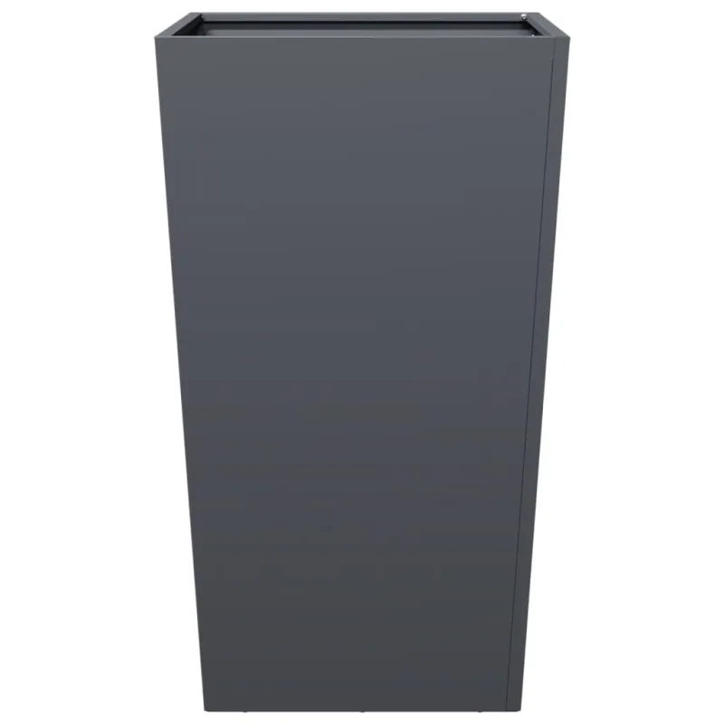 Sodo loveliai, 2vnt., antracito spalvos, 45x45x75cm, plienas