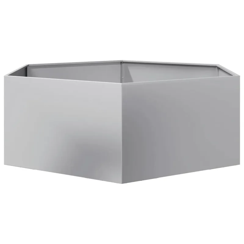 Sodo lovelis, 138x120x45cm, galvanizuotas plienas, šešiakampis