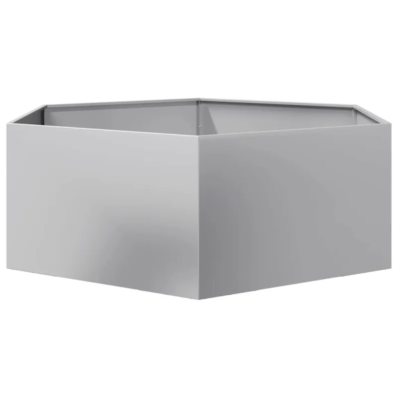 Sodo lovelis, 138x120x45cm, galvanizuotas plienas, šešiakampis