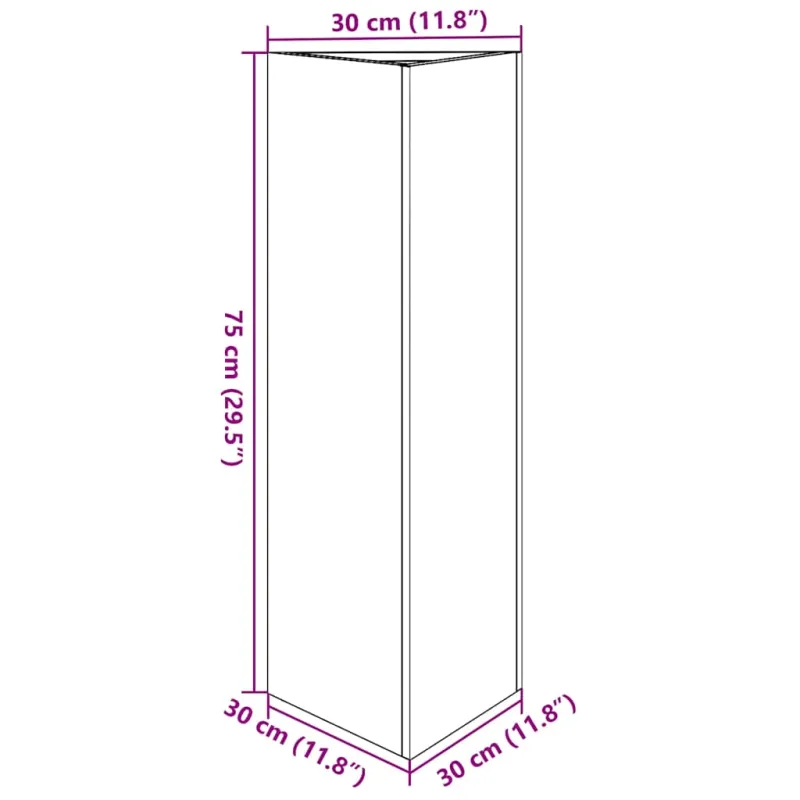 Sodo loveliai, 2vnt., 30x26x75cm, galvanizuotas plienas