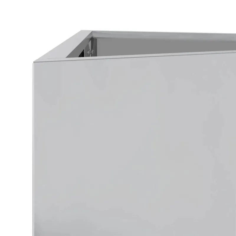 Sodo lovelis, 40x34,5x75cm, galvanizuotas plienas, trikampis