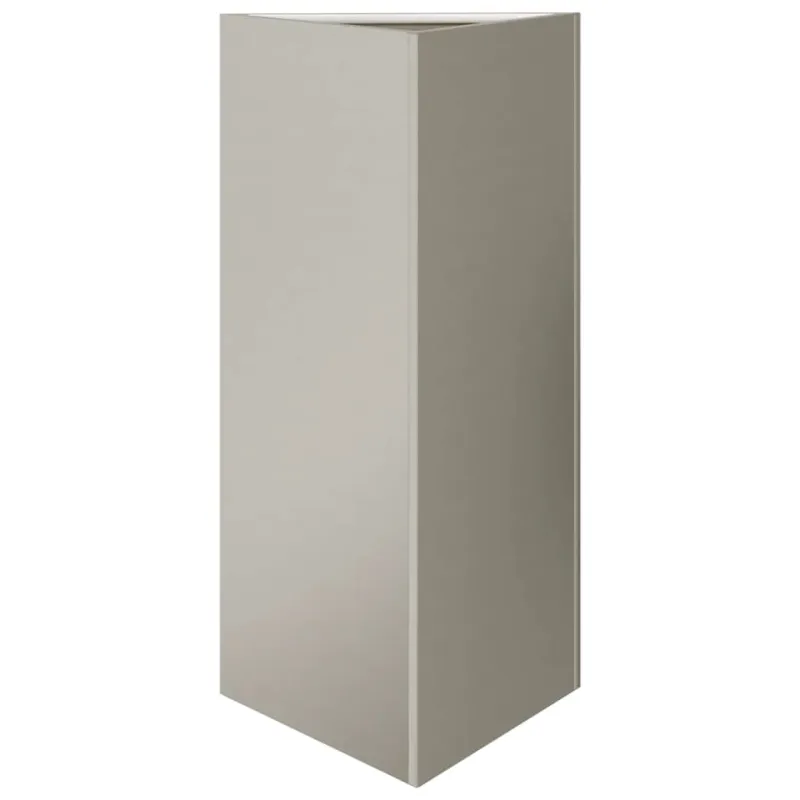 sodo vazonai 2 vnt trikampiai 40x34,5x75 cm oro sąlygoms atsparus