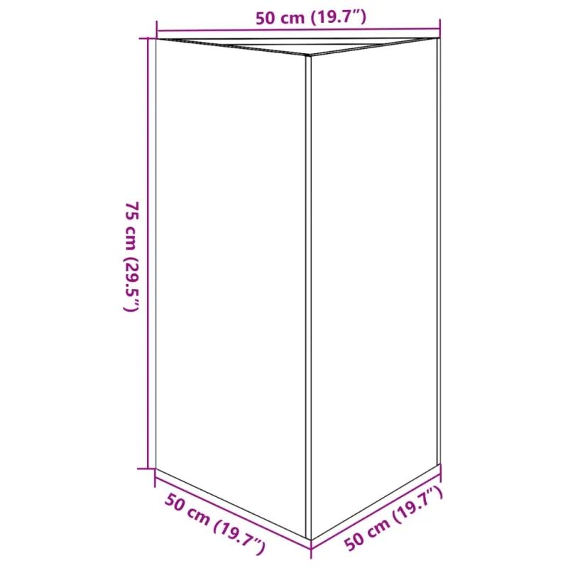Sodo loveliai, 2vnt., antracito, 50x43x75cm, plienas